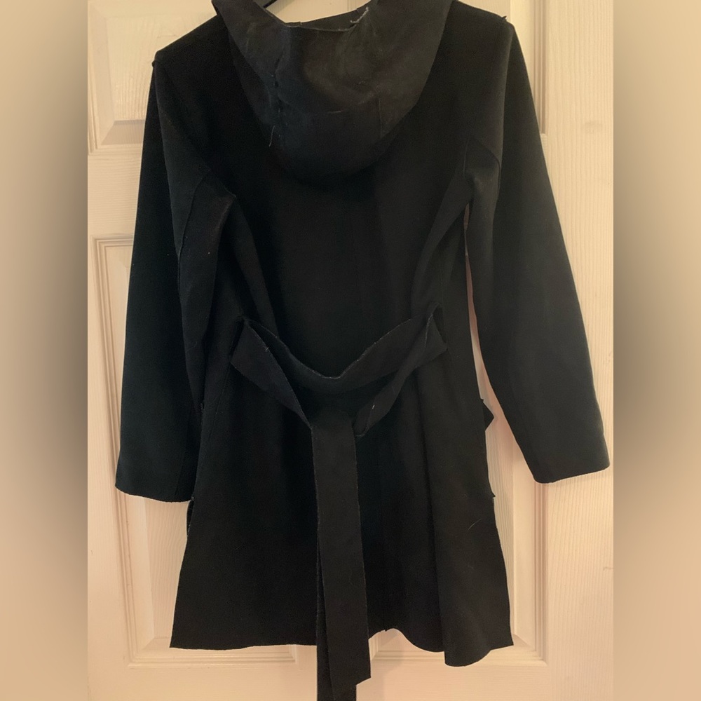 Zara light jacket with belt and hood size S
